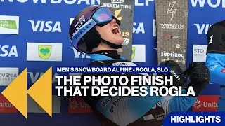 Photo finish between LEE and FISCHNALLER in Rogla | Highlights | FIS Snowboard
