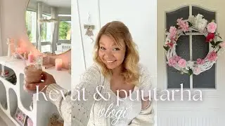 Viraali tiktok juoma, istutuksia ja puutarhahommia✨🌸🌱 | nellarosaliina