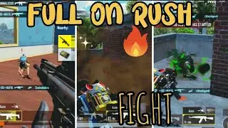 Squad Rush gameplay in erangel map. #bgmi. #gameplay .