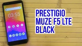 Распаковка Prestigio Muze F5 LTE Black