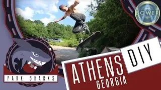PARK SHARKS EP 29 ATHENS GA DIY | Skateboarding Documentary Series