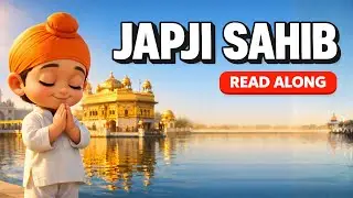Japji Sahib for Kids | Easy Morning Prayer Routine (Read Along)