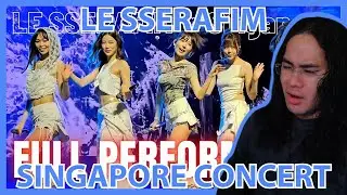 LE SSERAFIM | SINGAPORE CONCERT | WE GETTING HEAT FROM START TO FINISH | REACTION