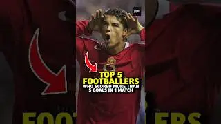 Top 5 Footballers Who Scored More Than 5 Goals In a Single Match!