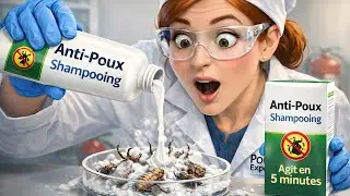 💥 Exp&eacute;rience 17 : On a essay&eacute; un anti-poux best seller de pharmacie 🪳 😱
