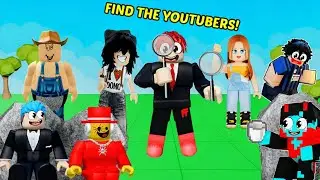 FIND THE YOUTUBERS | Roblox | HINANAP KO ANG MGA SIKAT NA YOUTUBERS