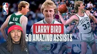 Larry Bird | 50 Amazing Assists Reaction 🔥