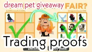 Mega And Neon Legendary Pets Successful Trades And Dream Pet Giveaway