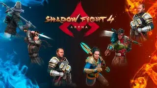 Shadow Fight 4 Arena 3v3 Multiplayer Match | Online PvP Gameplay #shadowfight4 