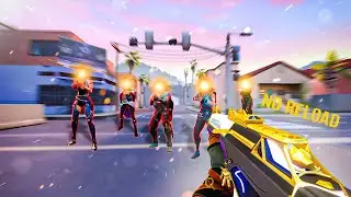 I Tried Winning a Valorant Match Without Reloading&hellip; 😱