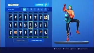 Fortnite rare pony up emote season 10 (OG season 2 ride the pony owner free emote)