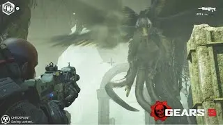 Gears 5: Hivebusters DLC - Wakaatu, the Acidic Bird Boss Battle