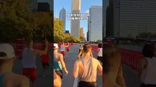 POV: The Start of The Chicago Marathon 2025 #chicagomarathon #marathontraining