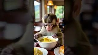 &ldquo;Cute Baby Monkey Eating Food 😍 | Adorable Monkey Video&rdquo;