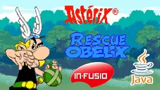Asterix Rescue Obelix JAVA ИГРА (In-Fusio 2005 год) ПОЛНОЕ ПРОХОЖДЕНИЕ