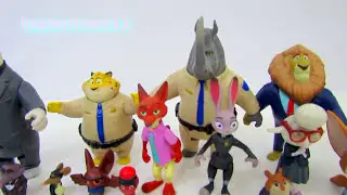 World Of Zootopia Movie Character Figures from Tomy | Video 493