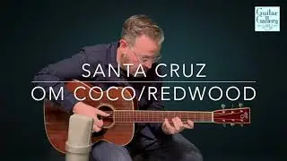 Santa Cruz OM Cocobolo with Sinker Redwood Top at Guitar Gallery TN.