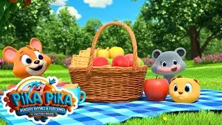 September’s Crisp Air 🍂 | Autumn Nursery Rhyme for Kids | PikaOne Pika Nursery Rhymes & Kids