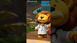 🦁🥼DOCTOR LEON #cartoon #yosoydelos7mil #animaci&oacute;ninfantil #shorts #elpersonajedelasemana #infantil