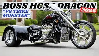 TO JEST SZALEŃSTWO! Szef Hoss Dragon z 2026 roku uwalnia brutalną moc silnika V8 o mocy 485 KM na...