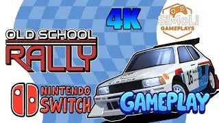 Old School Rally - Gameplay on Switch 1 - 4K Quality