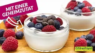 Mit dieser Geheimzutat schmeckt Magerquark wie ein cremiger griechischer Joghurt!