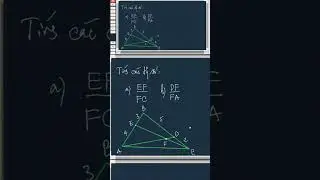 Calculating ratios by mass point #ratio #triangle #maths