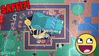 BRAAINS.IO | SAFEST SPOT EVER + BEST SHOTGUN JUKES | INCREDIBLE ZOMBIE KILLS
