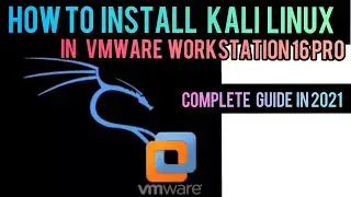 How to install Kali Linux Live ISO in VMWare workstation 16pro |Complete Guide 2021in Hindi|