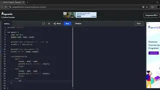 Simple Calculator Using C Program || Coding || FlowUp #coding  #programming  #popular