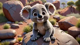 Kiki Koala Climbs the Rock | Koala Song for Kids | Nursery Rhyme Adventure