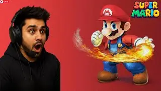 Can I Beat Classic Mario Without Dying? 😱| LIVE🔴