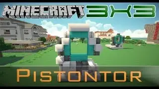 Kompakte 3x3 Pistont&uuml;r! - Minecraft Tutorial [HD]