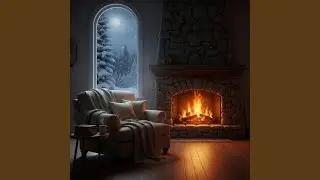 Crackling Hearth Glow