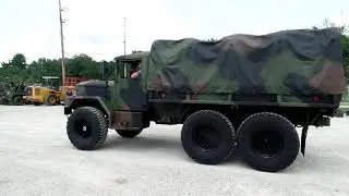 1996 M35A3 Military cargo truck super singles hard top NICE C&C Equipment