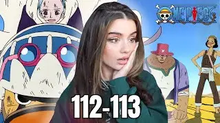 БИТВА ЗА АЛАБАСТУ НАЧИНАЕТСЯ!! || РЕАКЦИЯ НА 112 И 113 ЭПИЗОДЫ ONE PICE!