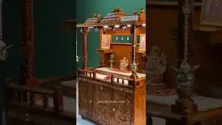 A thoughtfully designed Wooden Home Temple & Puja Mandapam | DDASSSTORE.COM 🌸