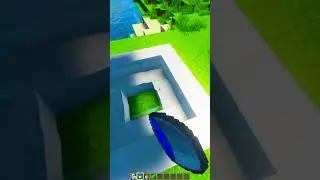 AQUARIUM WITHOUT GLASS IN MINECRAFT! #minecraft #minecraftbuilding