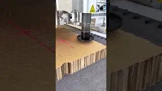 Corrugated board cnc knife cutting machine for sale#cnc #cncmachine #cnccutting #corrugatedboard#cut