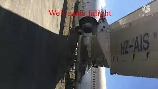 Watch this Saudi Arabia flight#arb #flight #arbnews