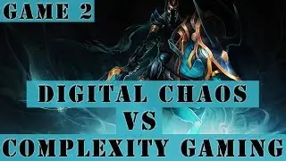 Dota 2 Gameplay - Complexity Gaming vs Digital Chaos (The Shanghai Major Tournament Game 2)