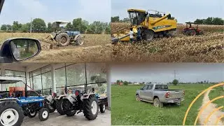 GYE NEW HOLLAND AGENCY | NEW TRACTOR LEN DA PLAN!! | SANDHU FARM | NEW HOLLAND DEALERSHIP VISIT.