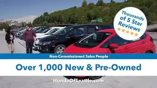 Every day is a sales event at Honda of Seattle!
