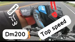 TOP SPEED ITALIKA DM200 Y Probando Rines y Llantas 17´´