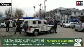 Terrorist killed in brief shootout in Srinagar searches for two others