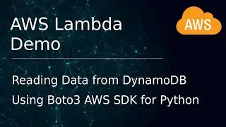 [ AWS 26 ] AWS Lambda demo with DynamoDB using Boto3 SDK