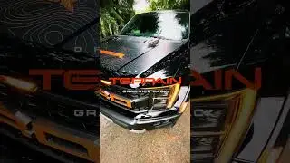 Ford Raptor Terrain Kit in Mojave Orange #fordraptor #rumblewraps