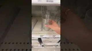 #aesthetic drink glass - ribbed glass tumbler find at Target #homedecor