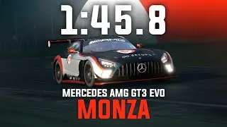 Monza 1:45.8 - Mercedes AMG GT3 EVO - GO Setups | ACC 1.10.2