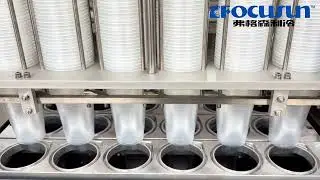 🧊 Focusun Automatic Ice Cube Cup Filling & Sealing Machine 🧊